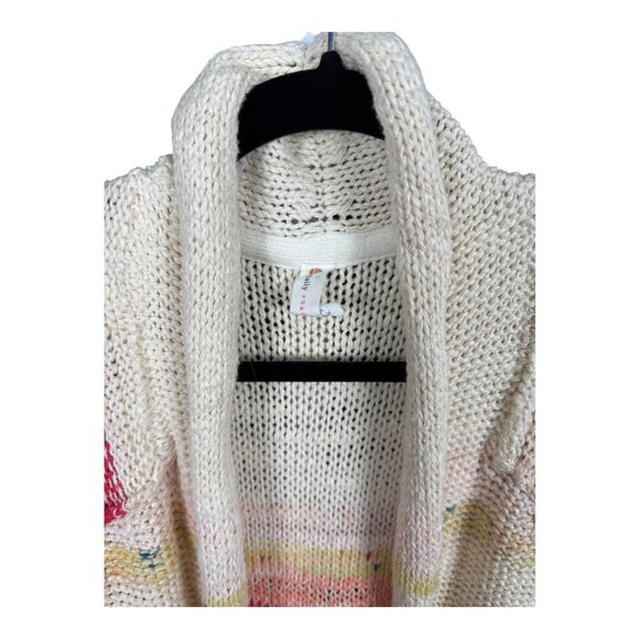 Anthropologie Daily Practice Painted Knit Cardigan – M/L - Picture 2 of 10